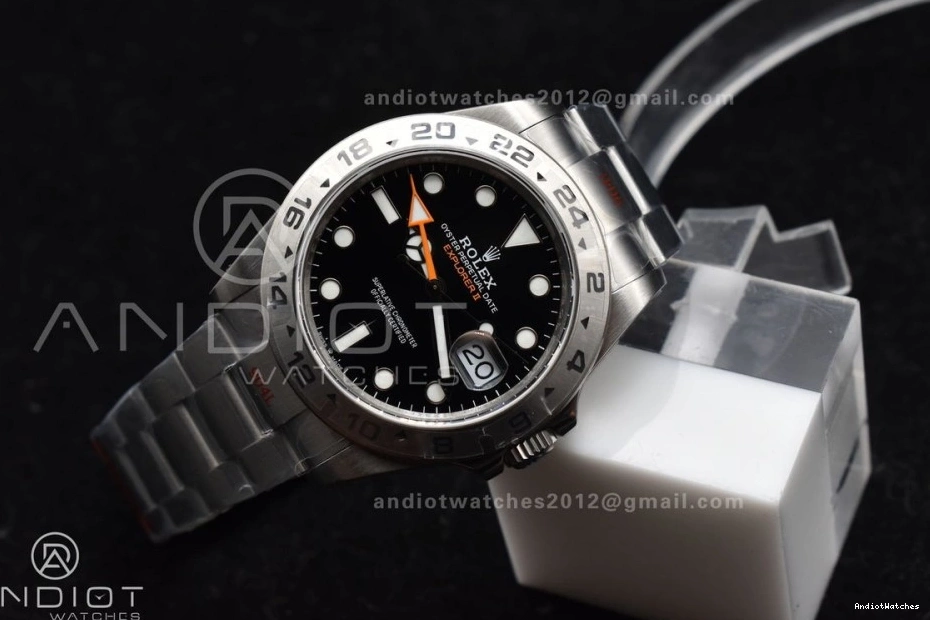 1:1 II Edition Explorer SS WellDesigned 42mm on 226570 VR3285 Bracelet Best 847 904L GMF Black Black Dial CHS 0226